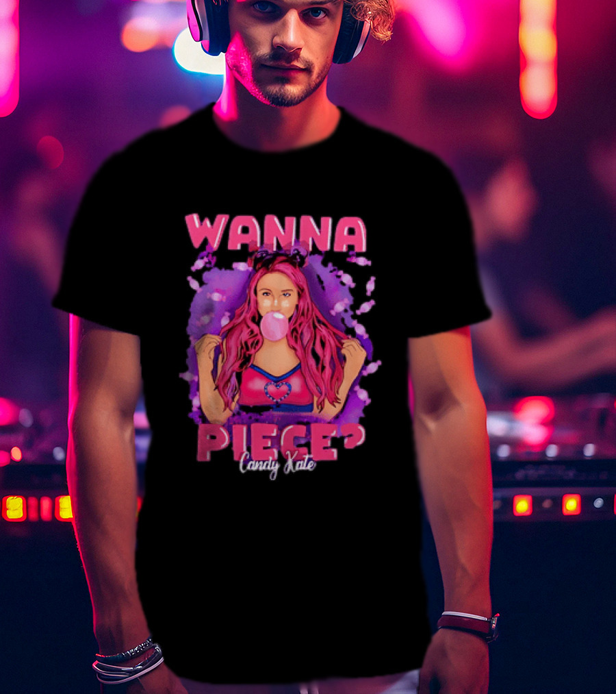 Wanna Piece Candy Kate Bubblegum Pop T-Shirt