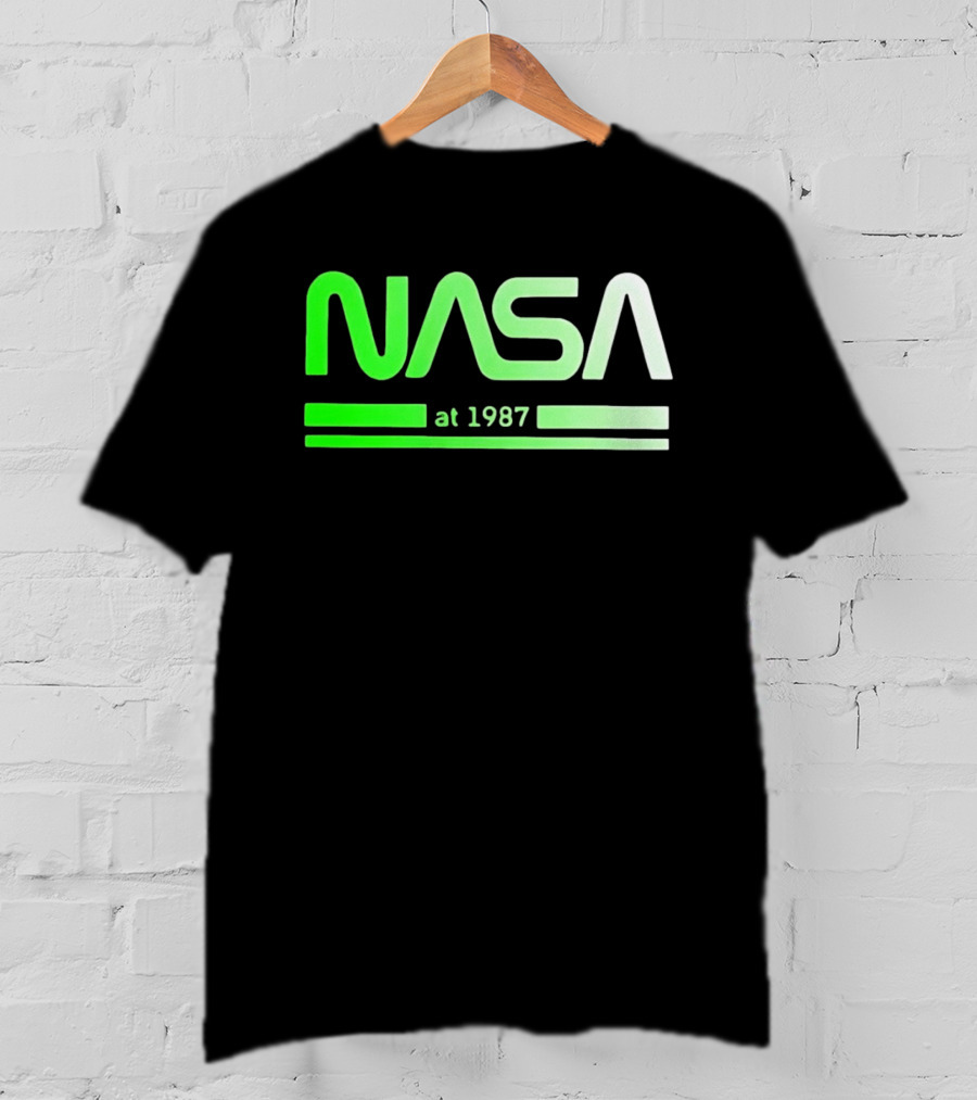 NASA Neon Green 1987 T-Shirt