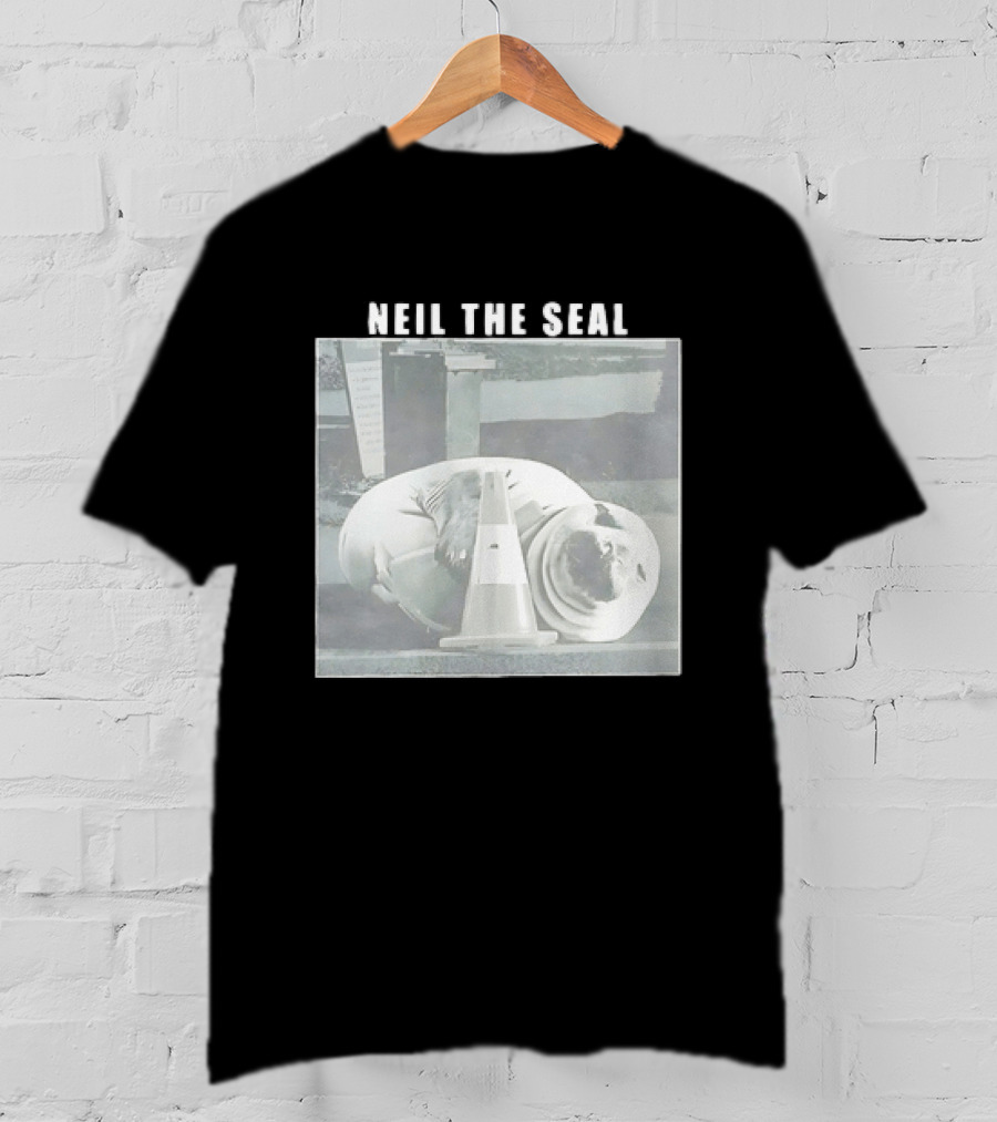 Neil The Seal With Traffic Cone Become Ungovernable T-Shirt