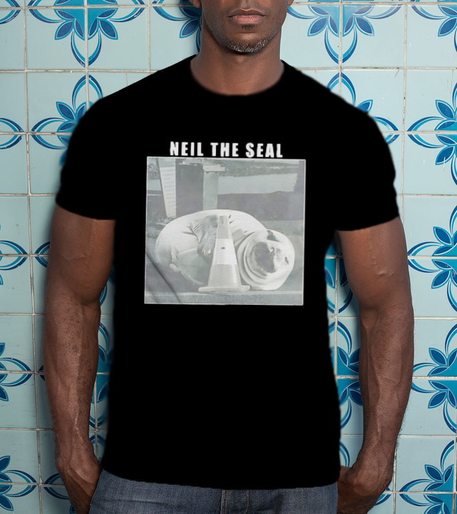 Neil The Seal With Traffic Cone Become Ungovernable T-Shirt