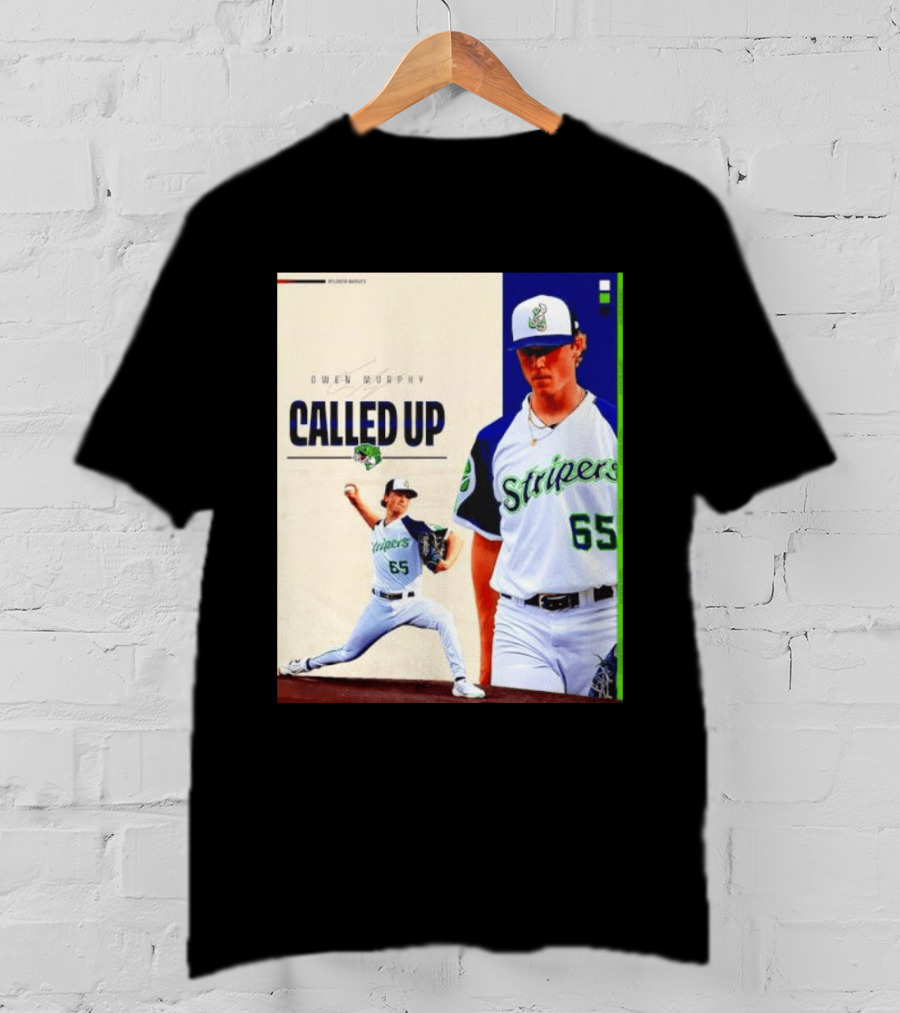 Owen Murphy Called Up Stripers 65 Player Announcement T-Shirt