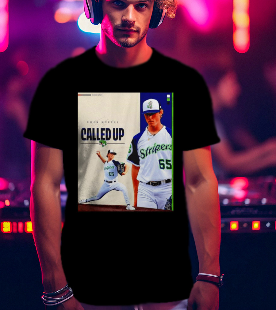 Owen Murphy Called Up Stripers 65 Player Announcement T-Shirt