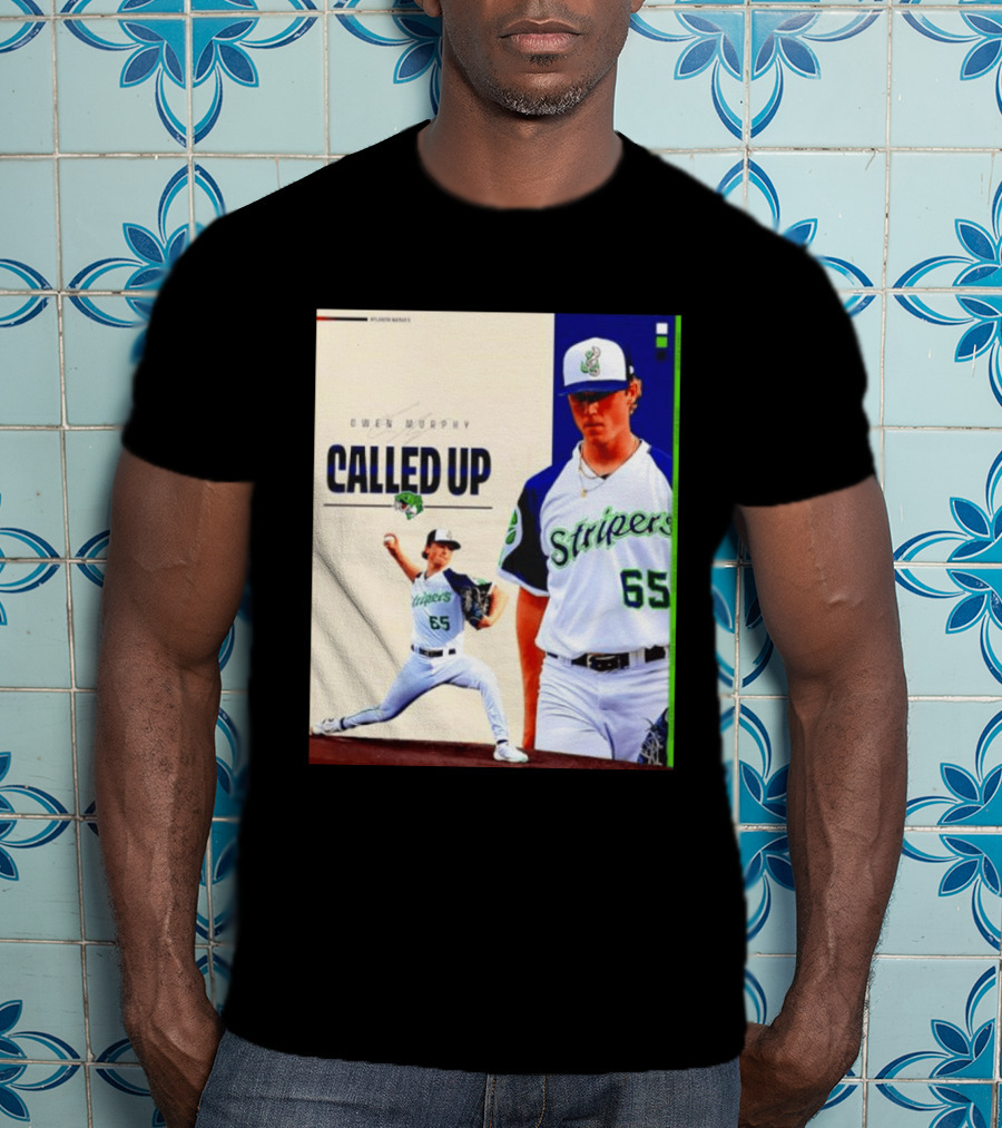 Owen Murphy Called Up Stripers 65 Player Announcement T-Shirt