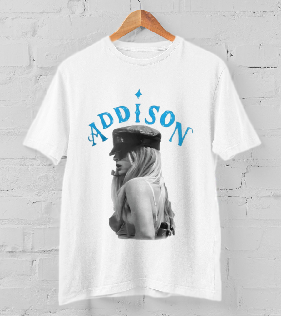 Addison Rae I Got It Bad Black Hat Blue T-Shirt