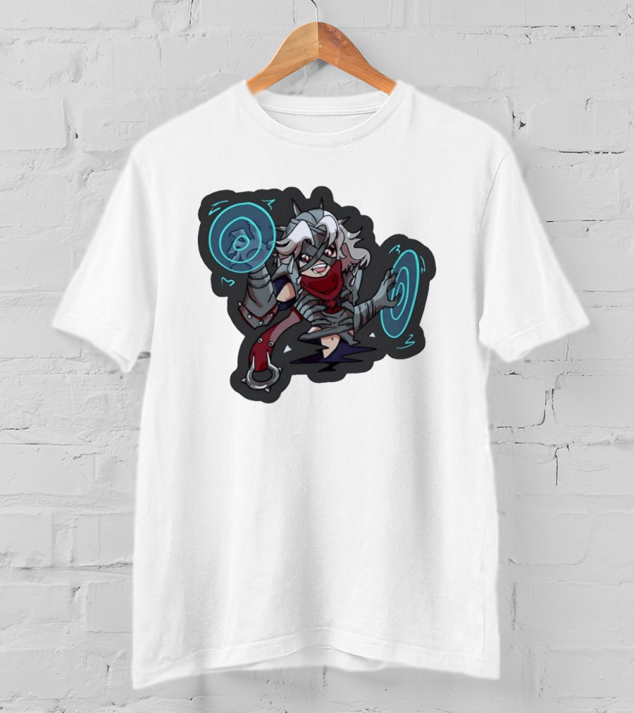 Chibi Warrior Anime Magic Casting Enchanted Spells Gaming Adventure T-Shirt