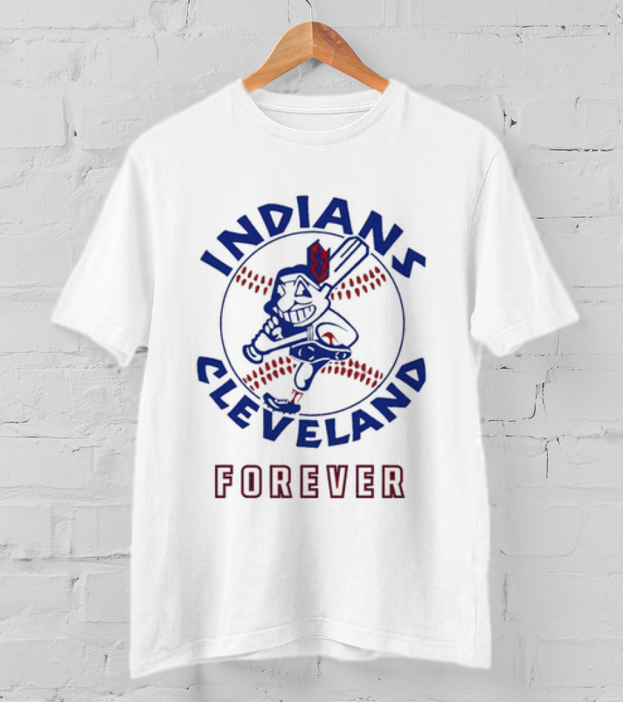 Cleveland Indians Mascot Baseball Legacy Forever T-Shirt