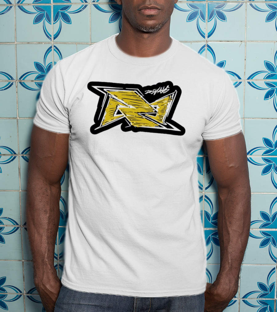 Rivals Scribble Yellow Black Riot Green Graffiti T-Shirt