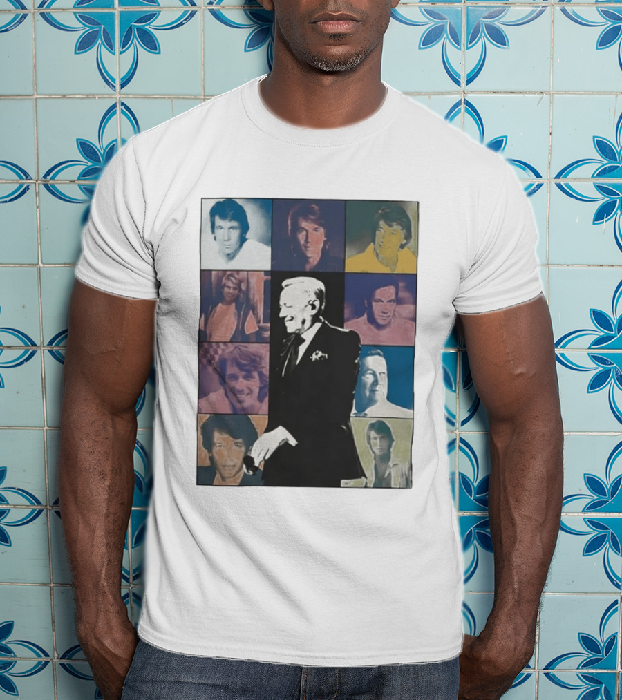 Roland Kaiser Ein Leben Für Die Musik Pop Art Tribute Collage T-Shirt