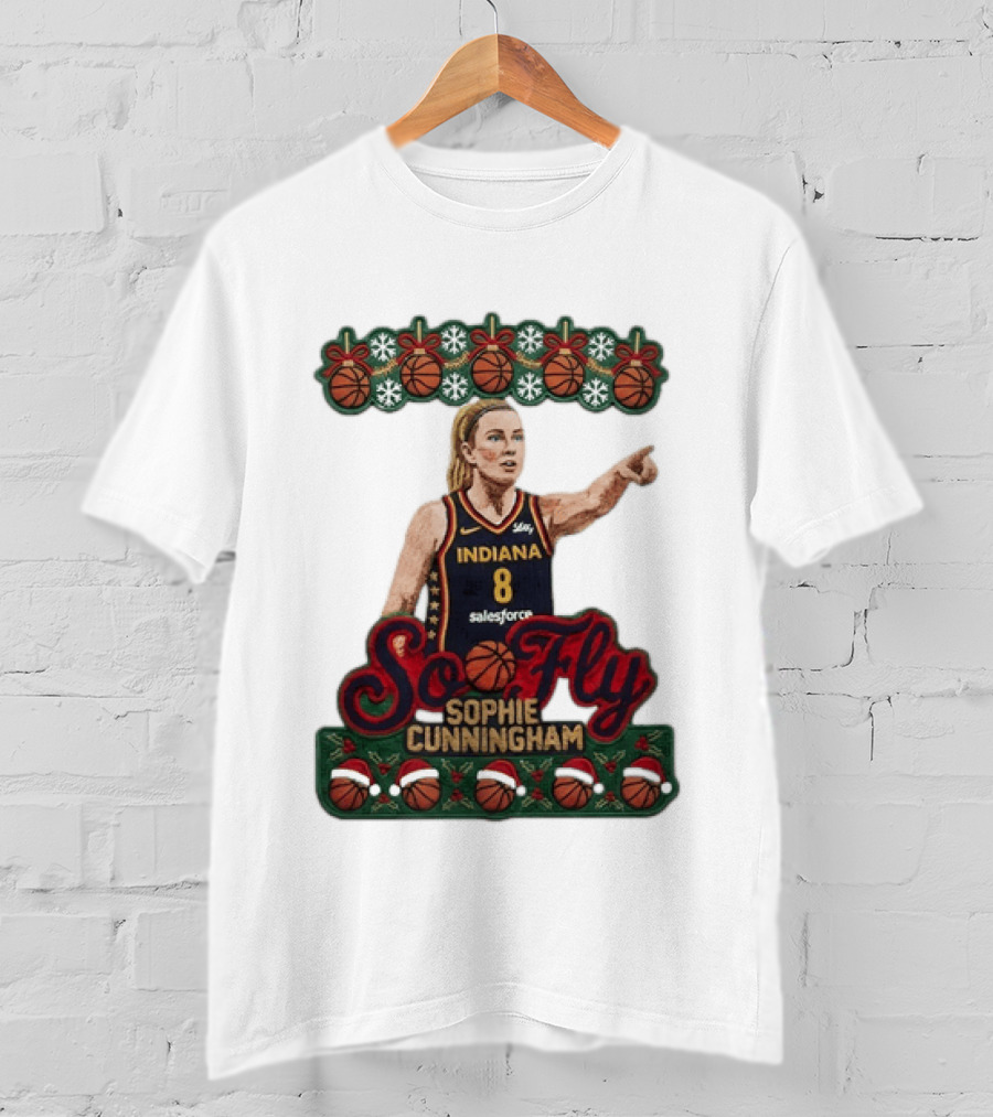 Indiana Fever So Fly Sophie Cunningham Basketball WNBA 2026 T-Shirt