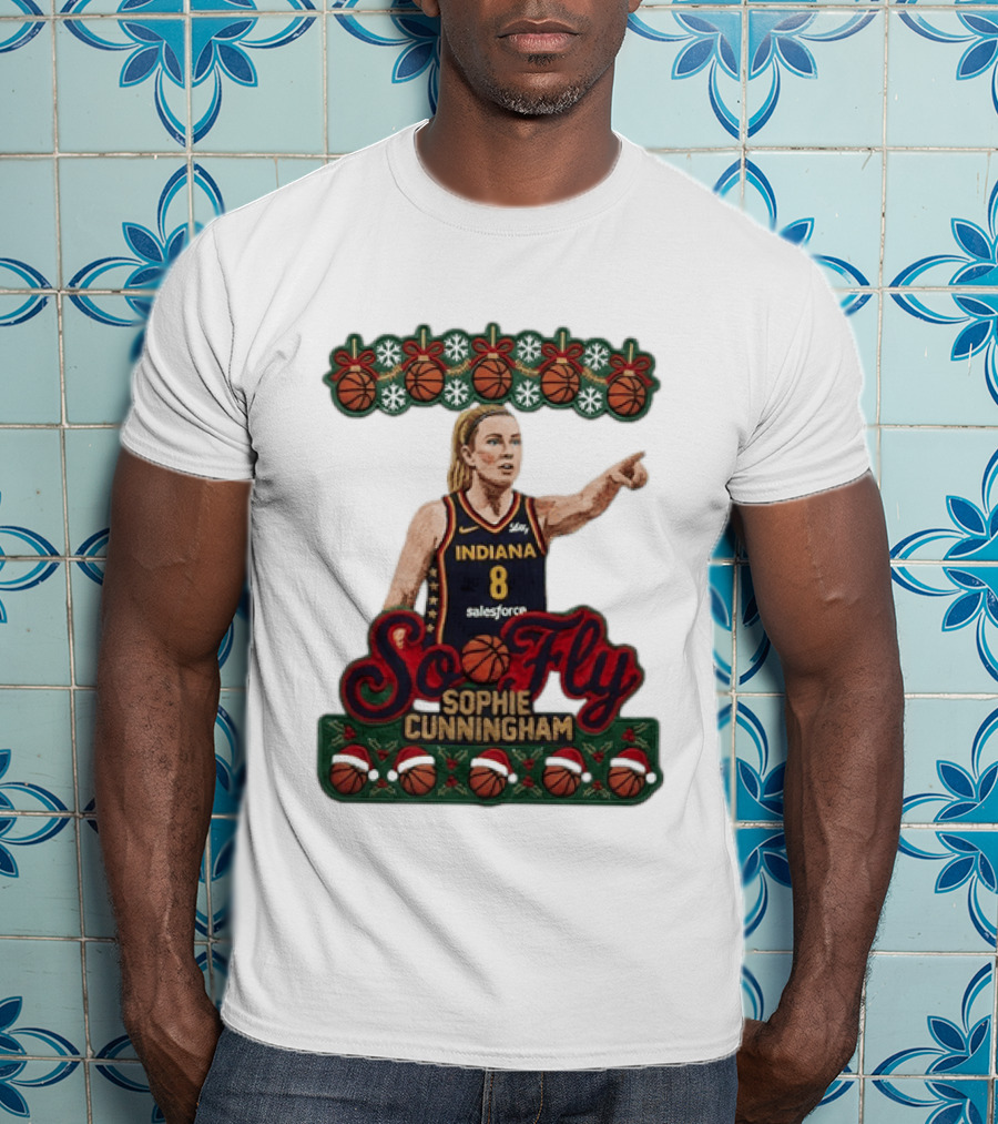Indiana Fever So Fly Sophie Cunningham Basketball WNBA 2026 T-Shirt