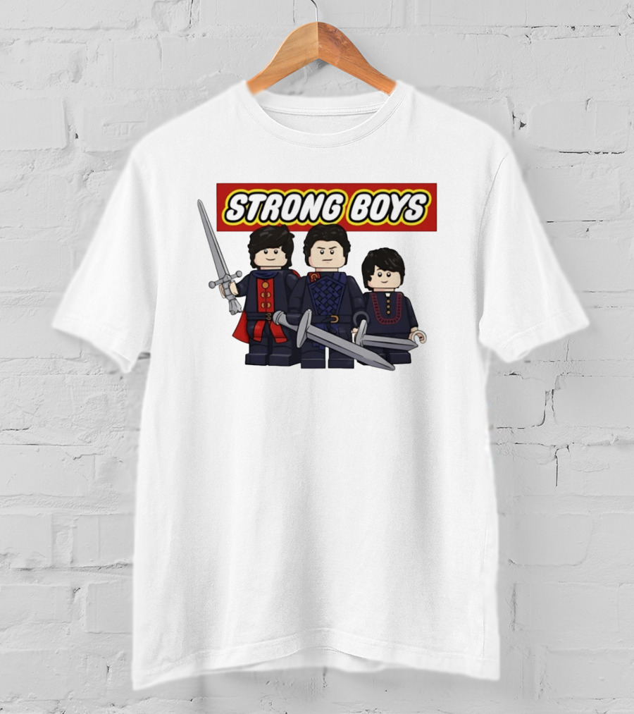 Strong Boys Lego Characters House Of The Dragon Fantasy Figures T-Shirt