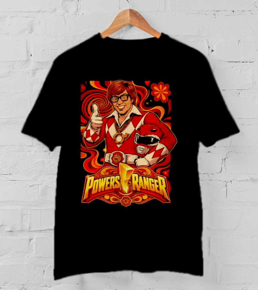 Powers Ranger Austin Powers Power Rangers T-Shirt