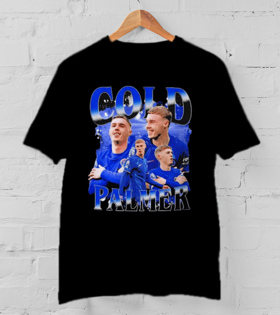 Cole Palmer Chelsea FC Cold Palmer Bootleg Soccer Player T-Shirt