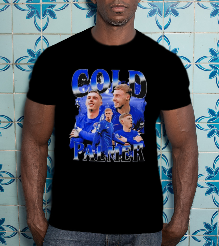 Cole Palmer Chelsea FC Cold Palmer Bootleg Soccer Player T-Shirt