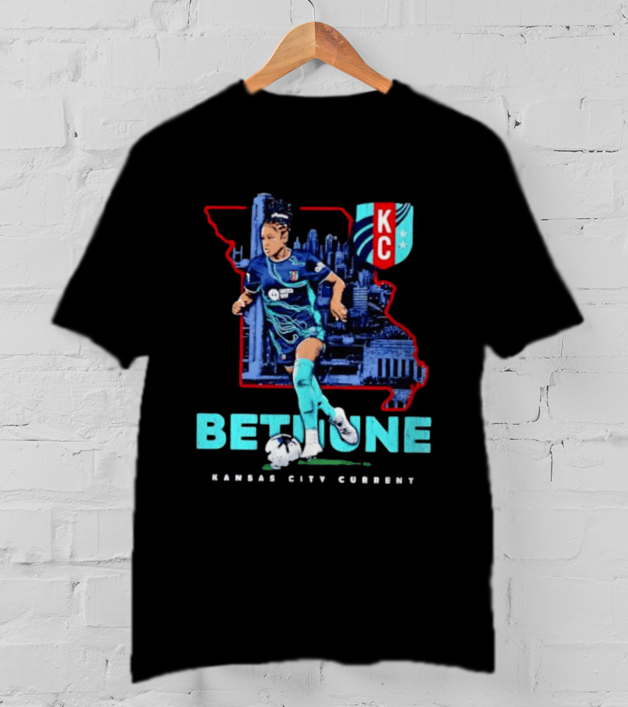Croix Bethune Kansas City Current NWSL KC State T-Shirt