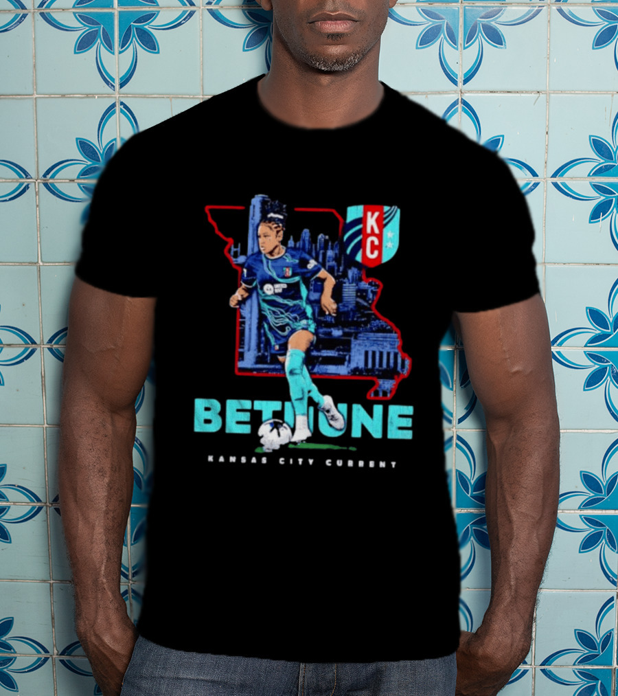 Croix Bethune Kansas City Current NWSL KC State T-Shirt