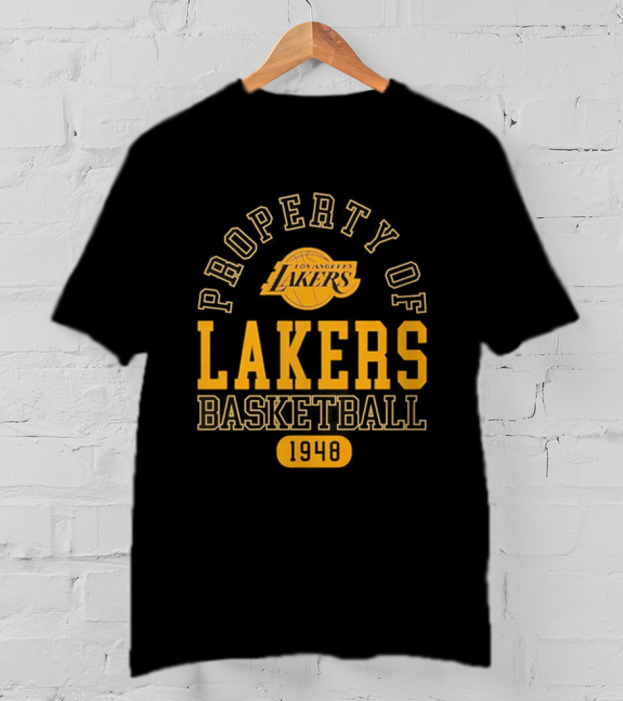 Property Of Los Angeles Lakers Basketball 1948 T-Shirt