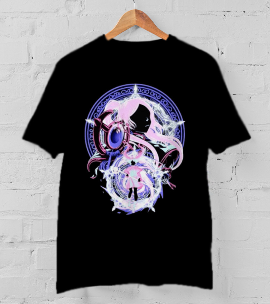Frieren Beyond Journey's End Anime Character Art With Magical Circle T-Shirt