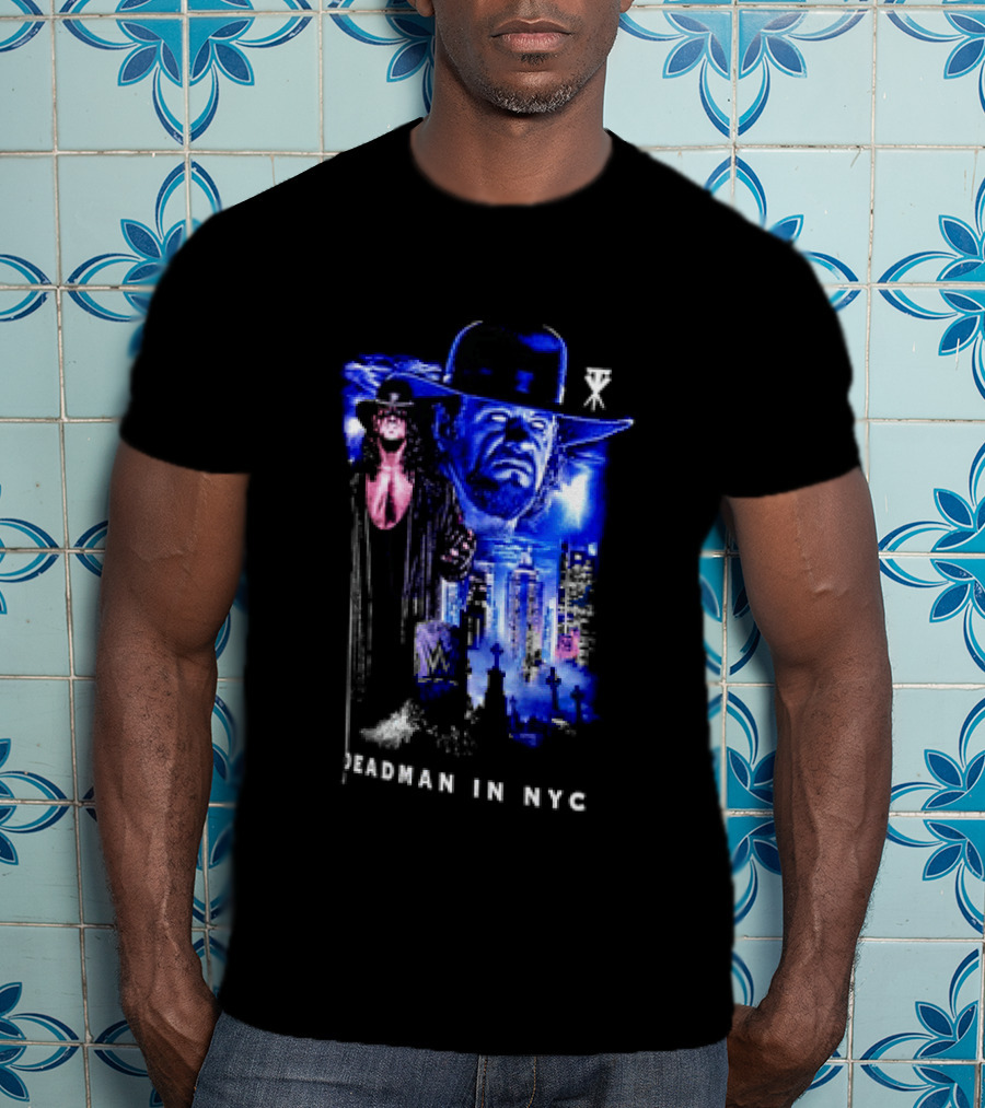Undertaker Deadman In NYC WWE Fest New York City T-Shirt