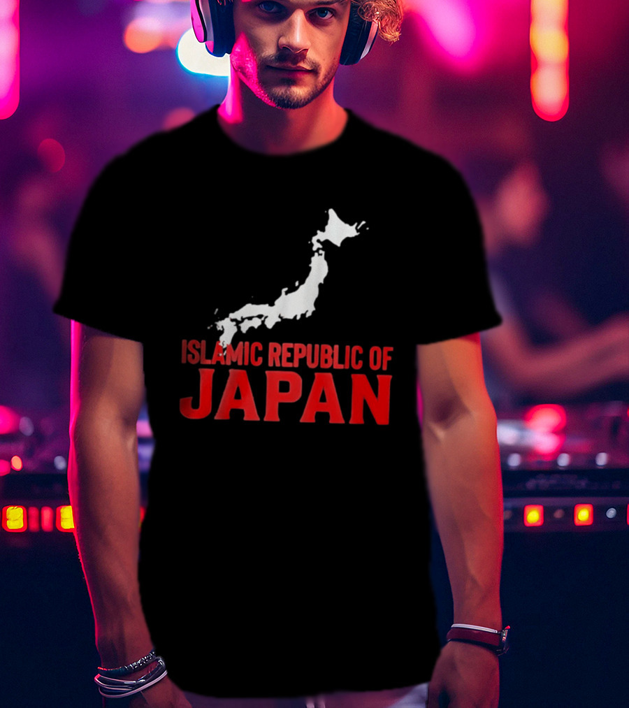 Islamic Republic Of Japan Map 2026 T-Shirt