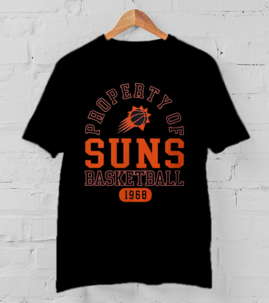 Phoenix Suns Property Of Suns Basketball 1968 Team T-Shirt