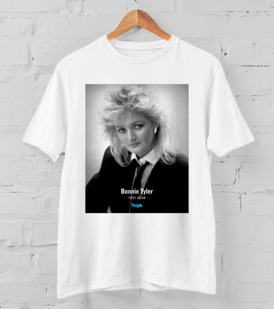 Bonnie Tyler 1951 2026 People Magazine T-Shirt