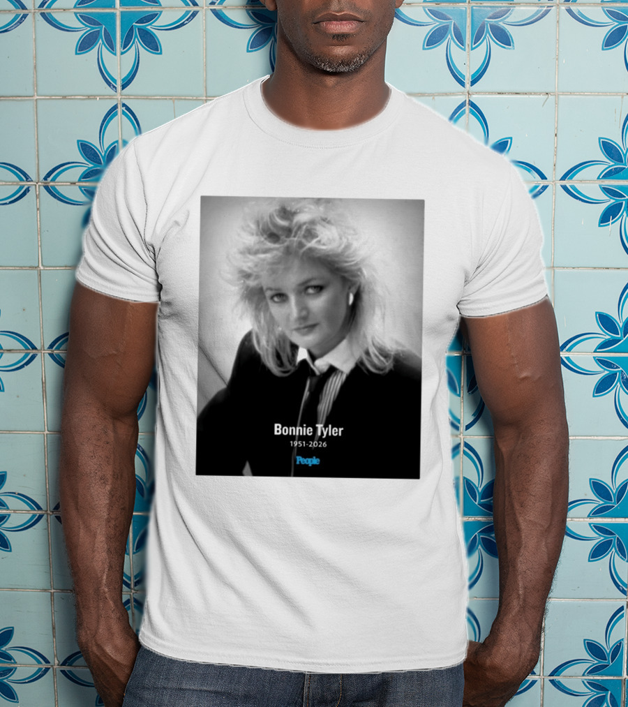 Bonnie Tyler 1951 2026 People Magazine T-Shirt