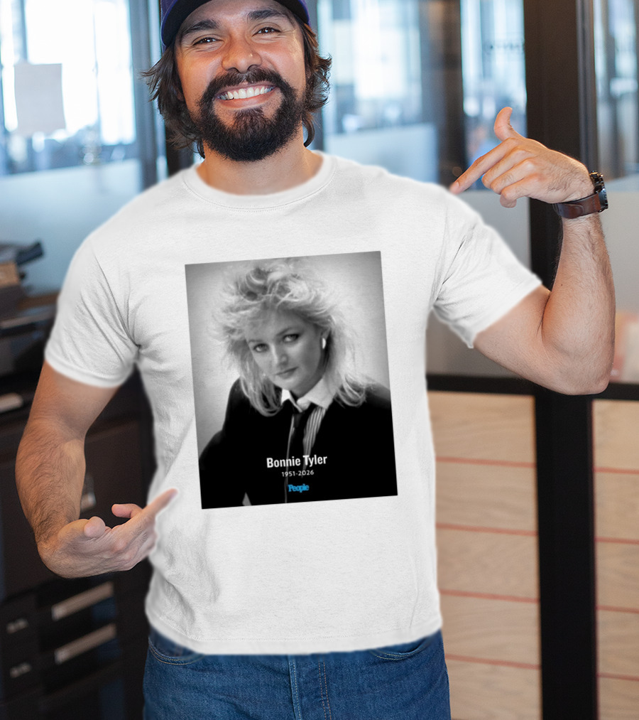 Bonnie Tyler 1951 2026 People Magazine T-Shirt