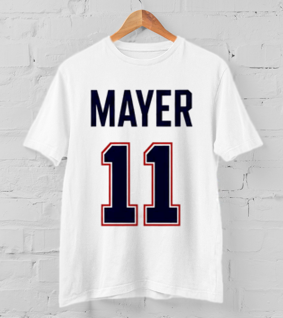 Red Sox 2026 Marcelo Mayer 11 Football Jersey Giveaway T-Shirt