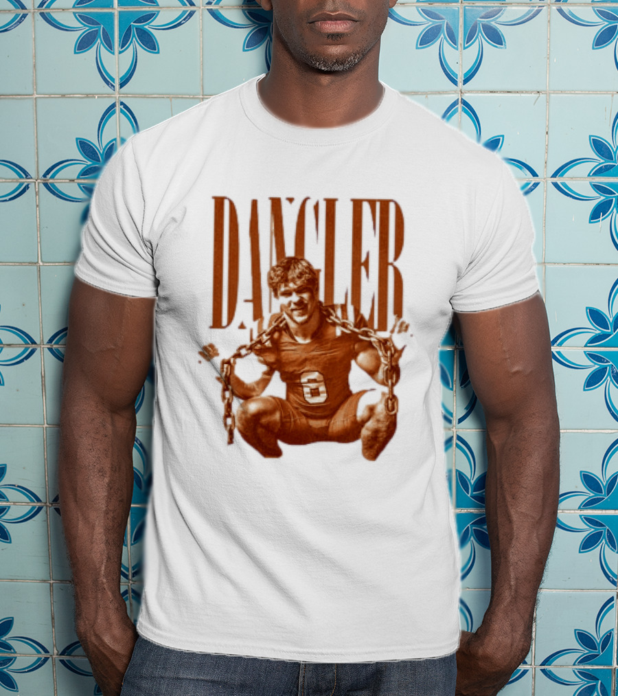Ronin Dangler No 6 Linebacker Bradenton Florida Chain T-Shirt