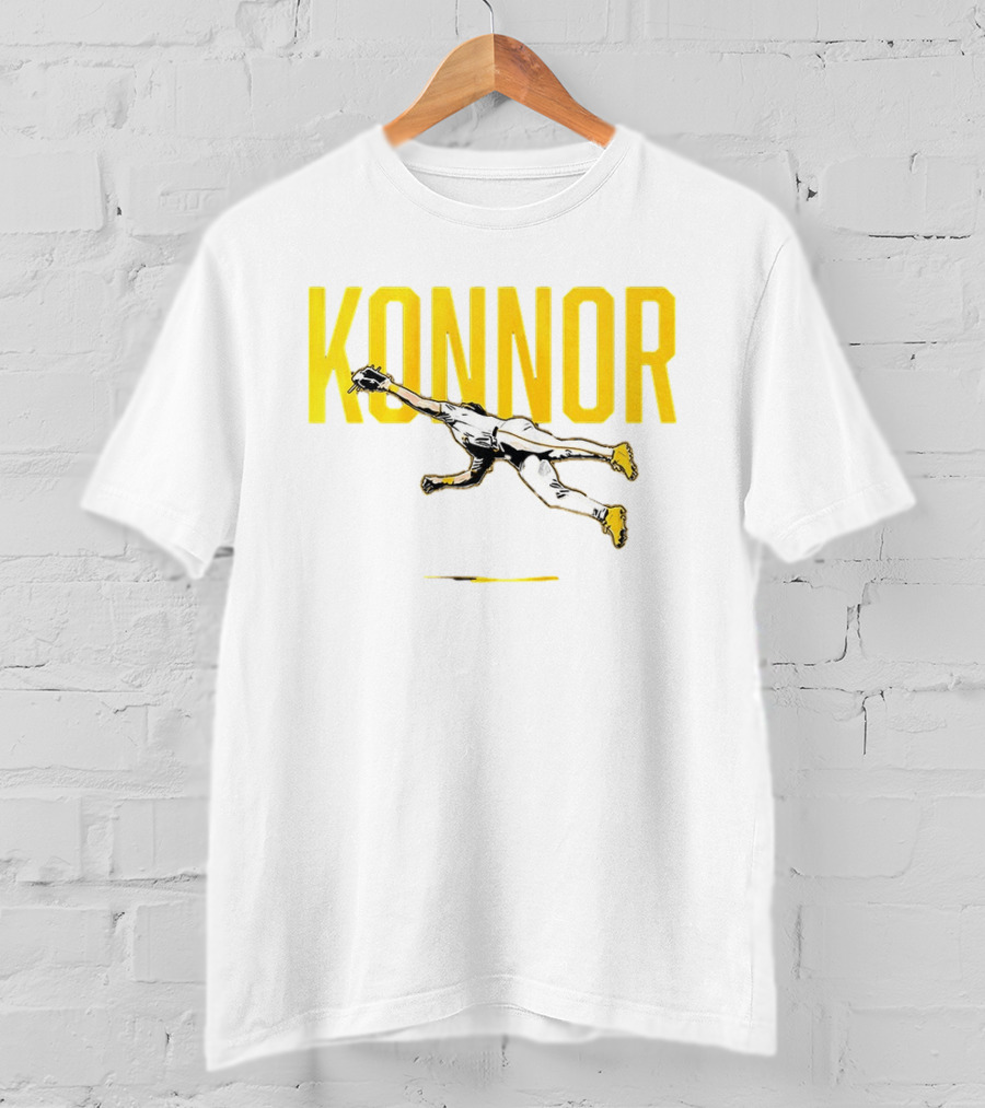 Konnor Griffin Diving Catch Pittsburgh Pirates Baseball T-Shirt