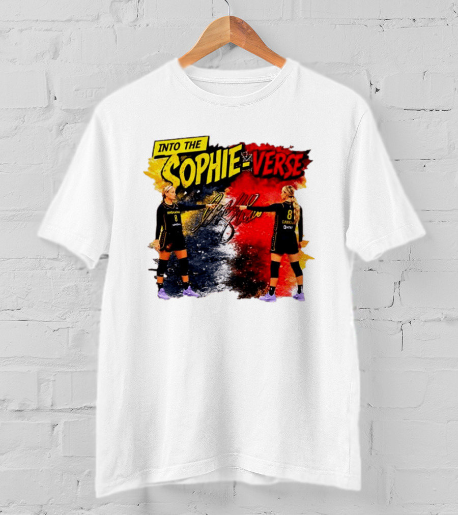 Into The Sophie Verse Sophie Cunningham Indiana Fever WNBA T-Shirt
