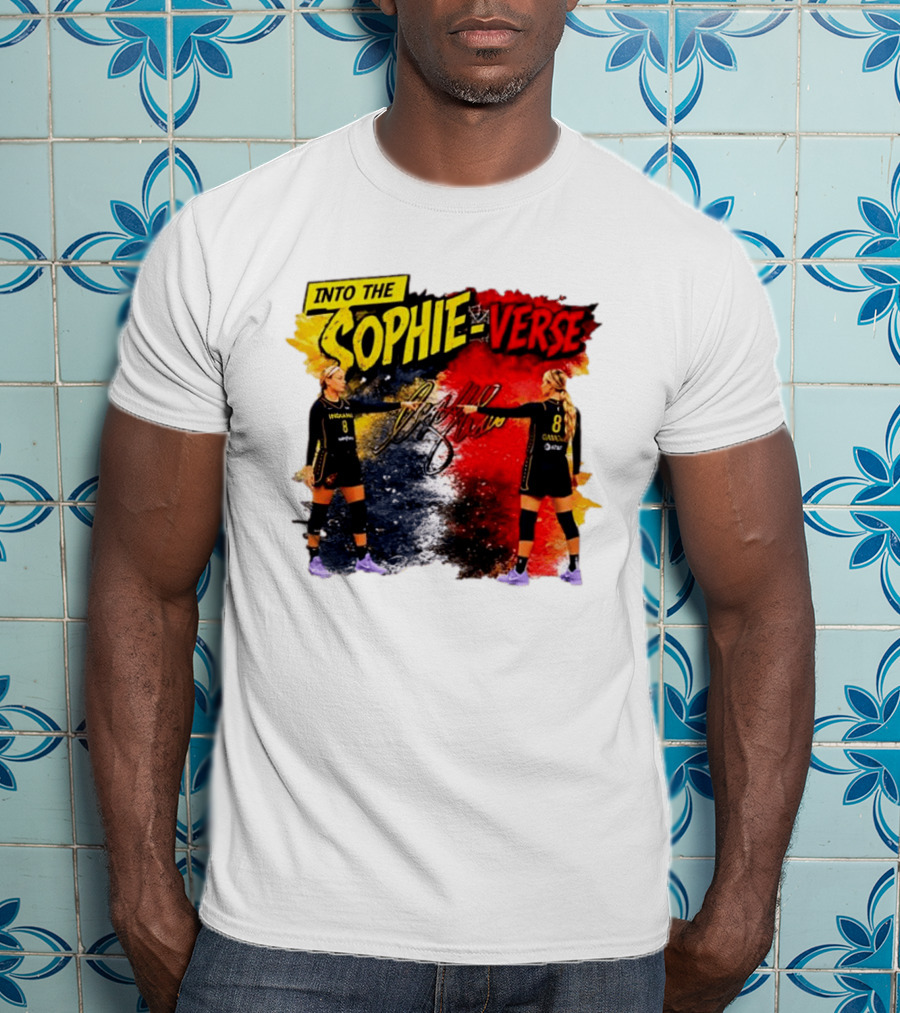 Into The Sophie Verse Sophie Cunningham Indiana Fever WNBA T-Shirt