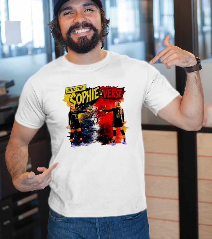 Into The Sophie Verse Sophie Cunningham Indiana Fever WNBA T-Shirt