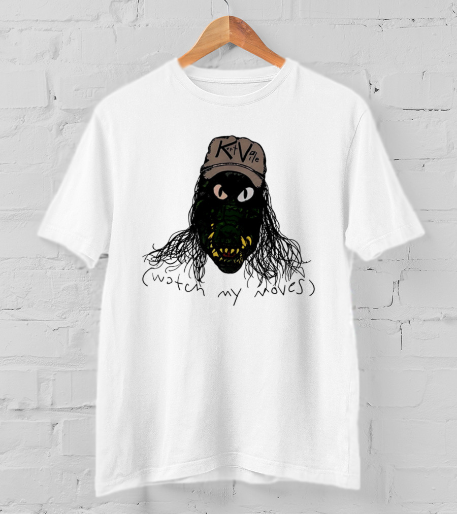 Kurt Vile My Moves Indie Rock Monster Hat T-Shirt
