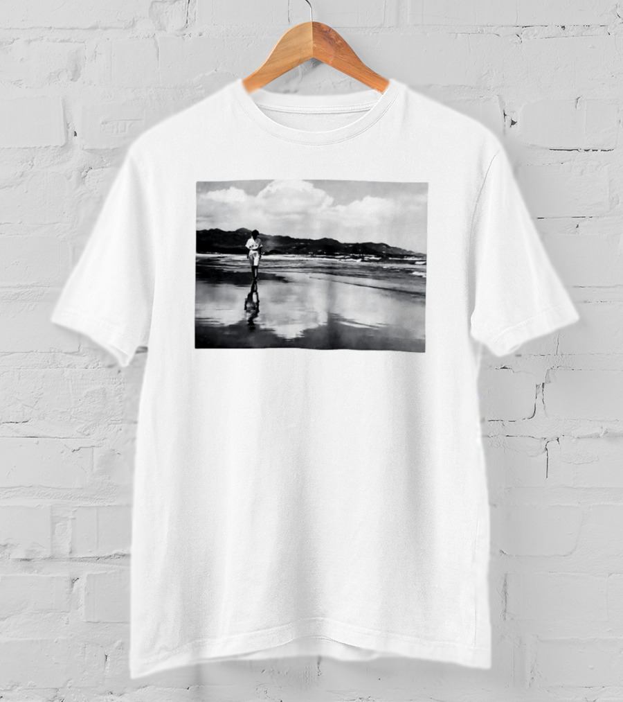 Leslie Cheung Days Of Being Wild Beach Scene Fortune Star Media Black And White Photography T-Shirt