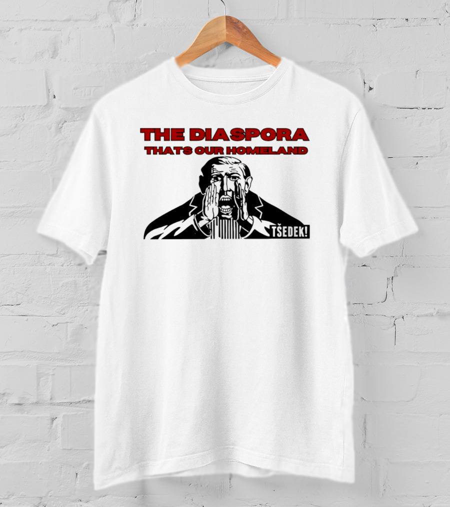 The Diaspora That's Our Homeland Tsedek Unity T-Shirt