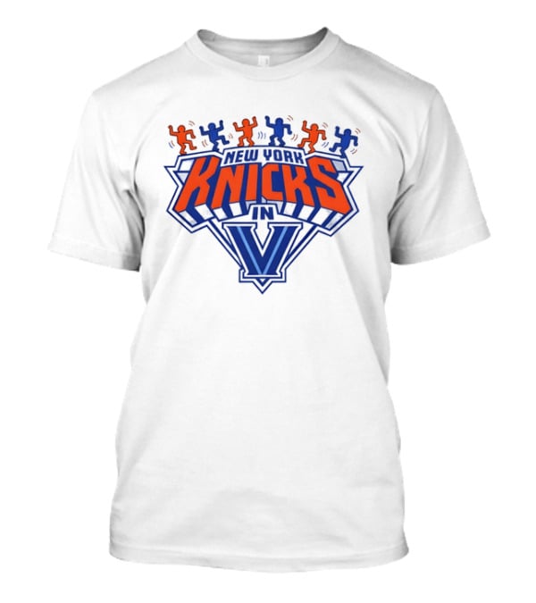 New York Knicks Vs Villanova 2026 Basketball Game Event T-Shirt