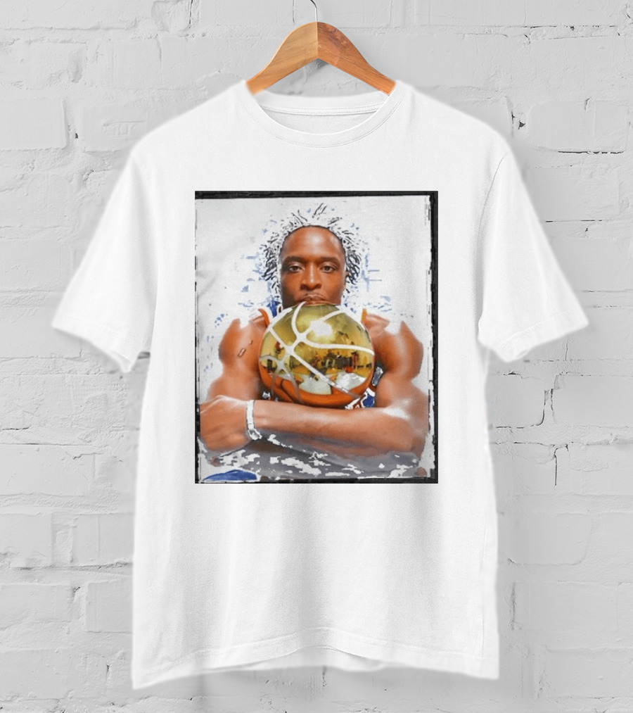 OG Anunoby Basketball Reflection Artistic Slam Magazine Photoshoot T-Shirt
