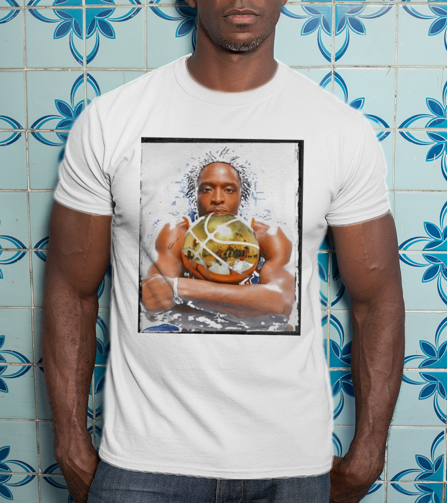 OG Anunoby Basketball Reflection Artistic Slam Magazine Photoshoot T-Shirt