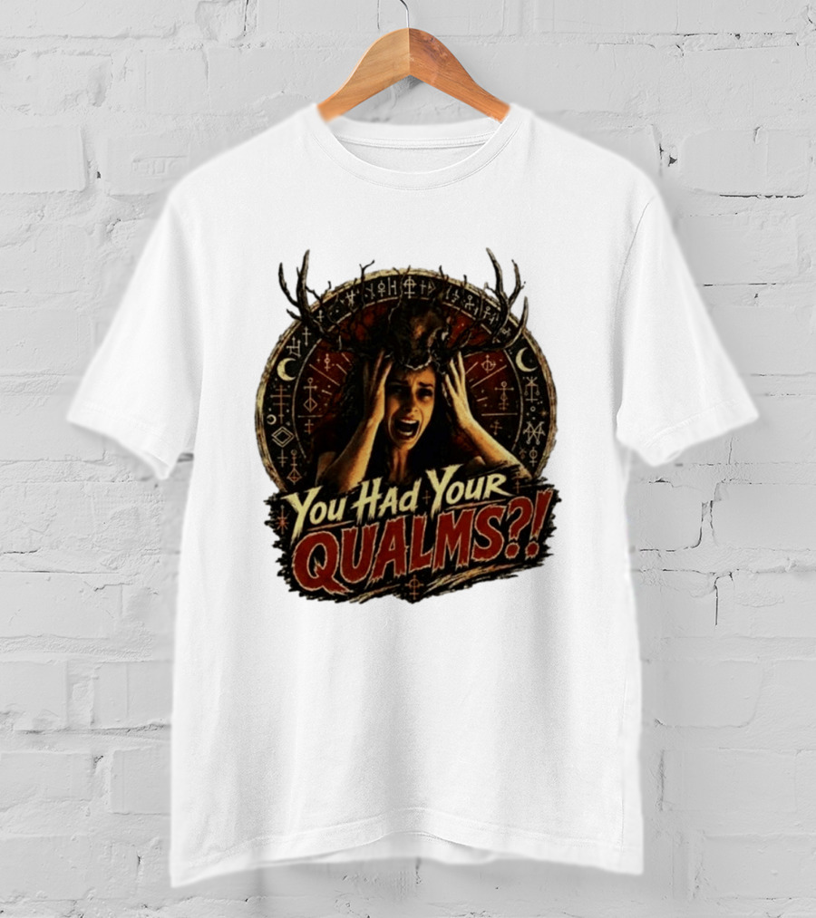 Patricia Widows Bay You Had Your Qualms Ritual Symbolism Antlered Figure T-Shirt