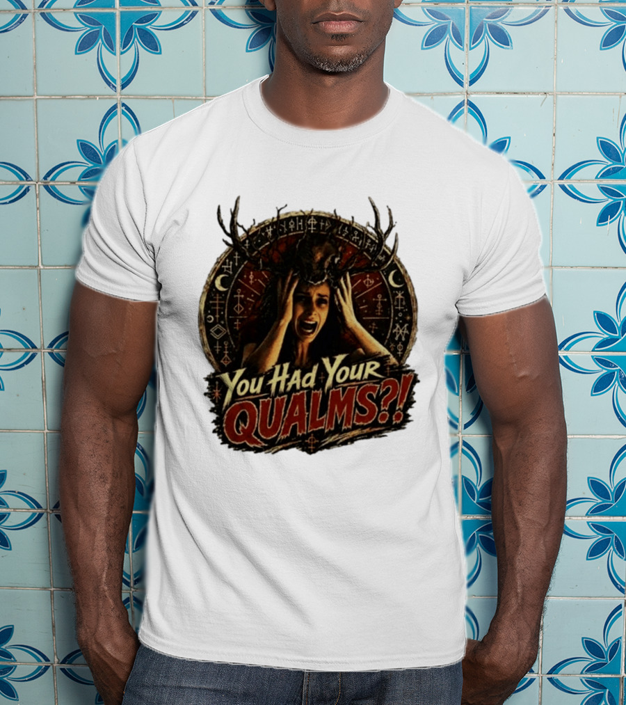 Patricia Widows Bay You Had Your Qualms Ritual Symbolism Antlered Figure T-Shirt