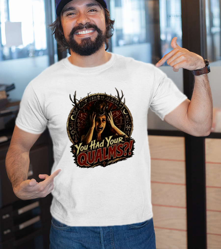 Patricia Widows Bay You Had Your Qualms Ritual Symbolism Antlered Figure T-Shirt