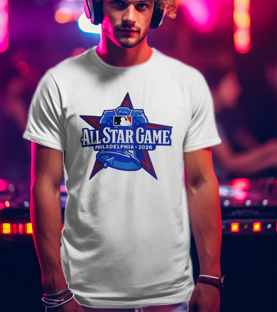 Philadelphia Phillies MLB All Star Game 2026 Drop Shoulder T-Shirt