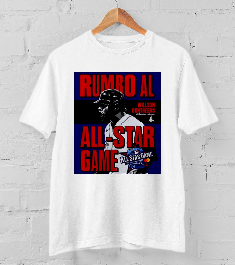 Rumbo AL All Star Game 2026 Willson Contreras Boston Red Sox Philadelphia T-Shirt