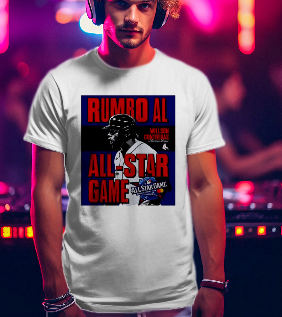 Rumbo AL All Star Game 2026 Willson Contreras Boston Red Sox Philadelphia T-Shirt