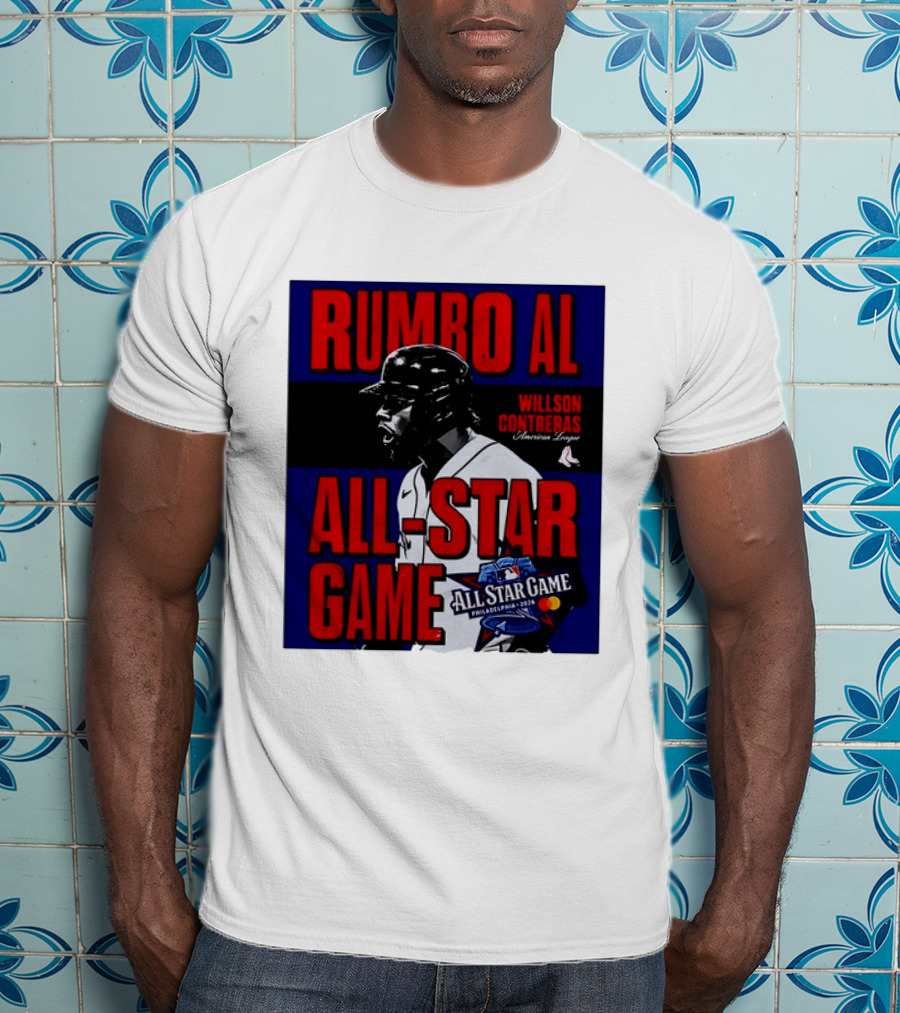 Rumbo AL All Star Game 2026 Willson Contreras Boston Red Sox Philadelphia T-Shirt