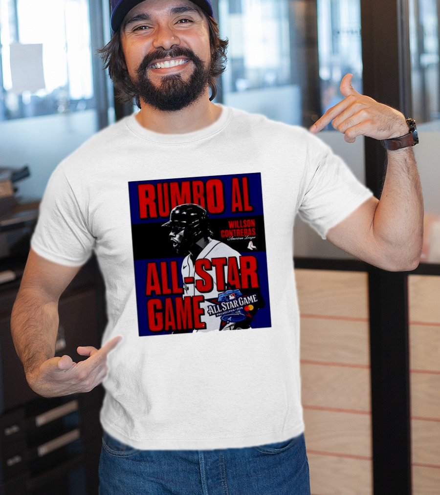 Rumbo AL All Star Game 2026 Willson Contreras Boston Red Sox Philadelphia T-Shirt