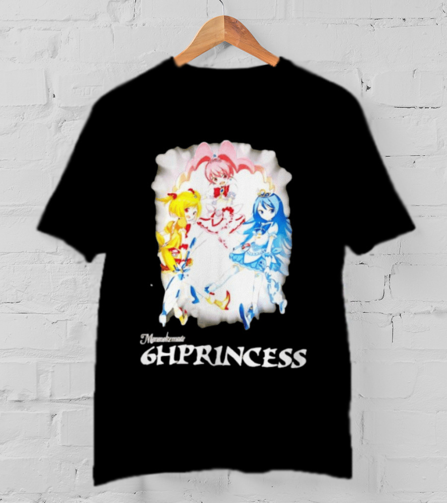 Mononoke 6HPPrincess Anime Characters Colorful Trio T-Shirt
