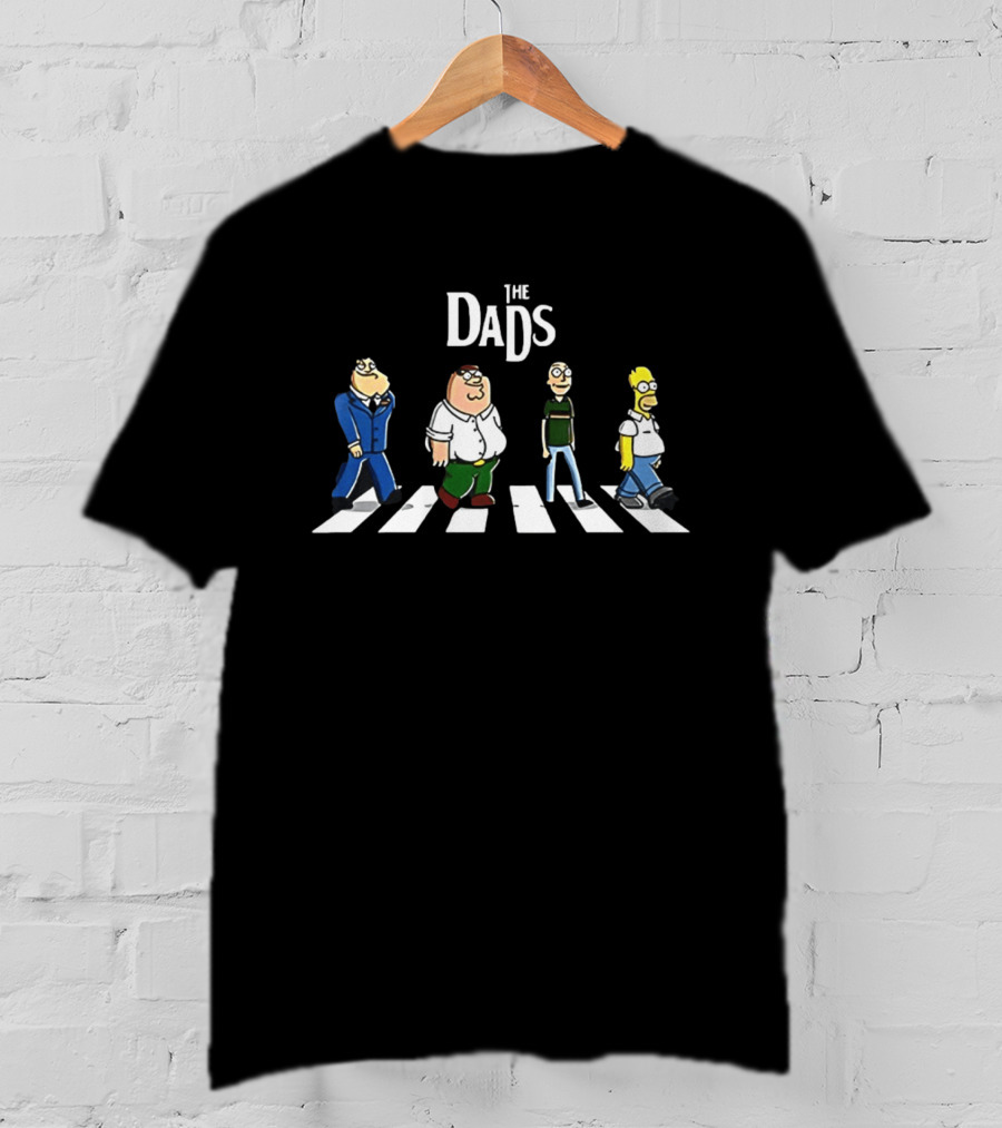 American Dad The Dads Abbey Road Walking T-Shirt
